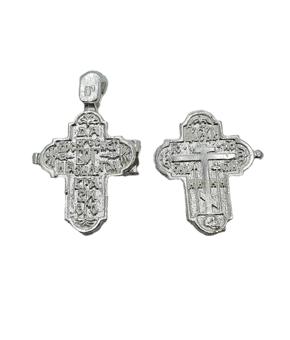 Восковка крест Без вставок., 2 детали