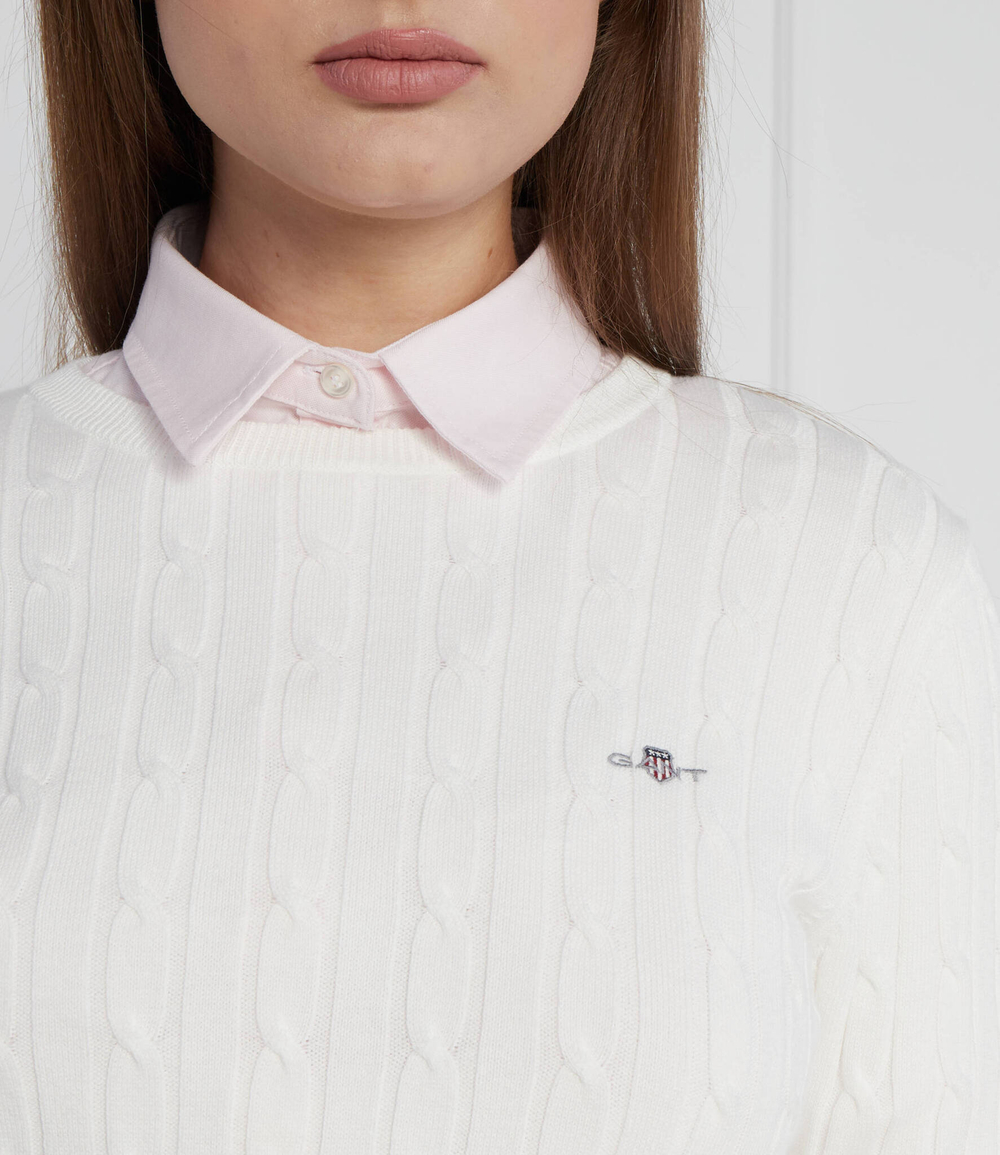 Свитер Gant - белый(4800100)