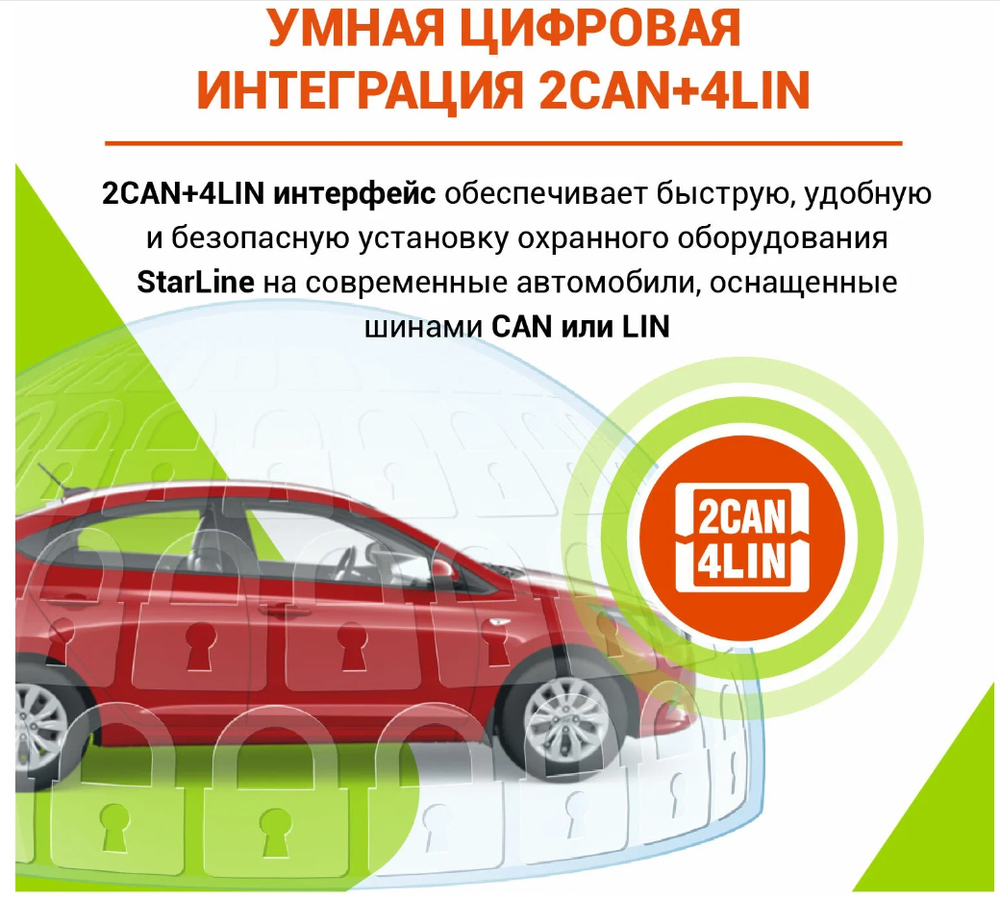 Охранно-телематический комплекс StarLine S96 V2 GSM автозапуск двигателя, дальность 2 км