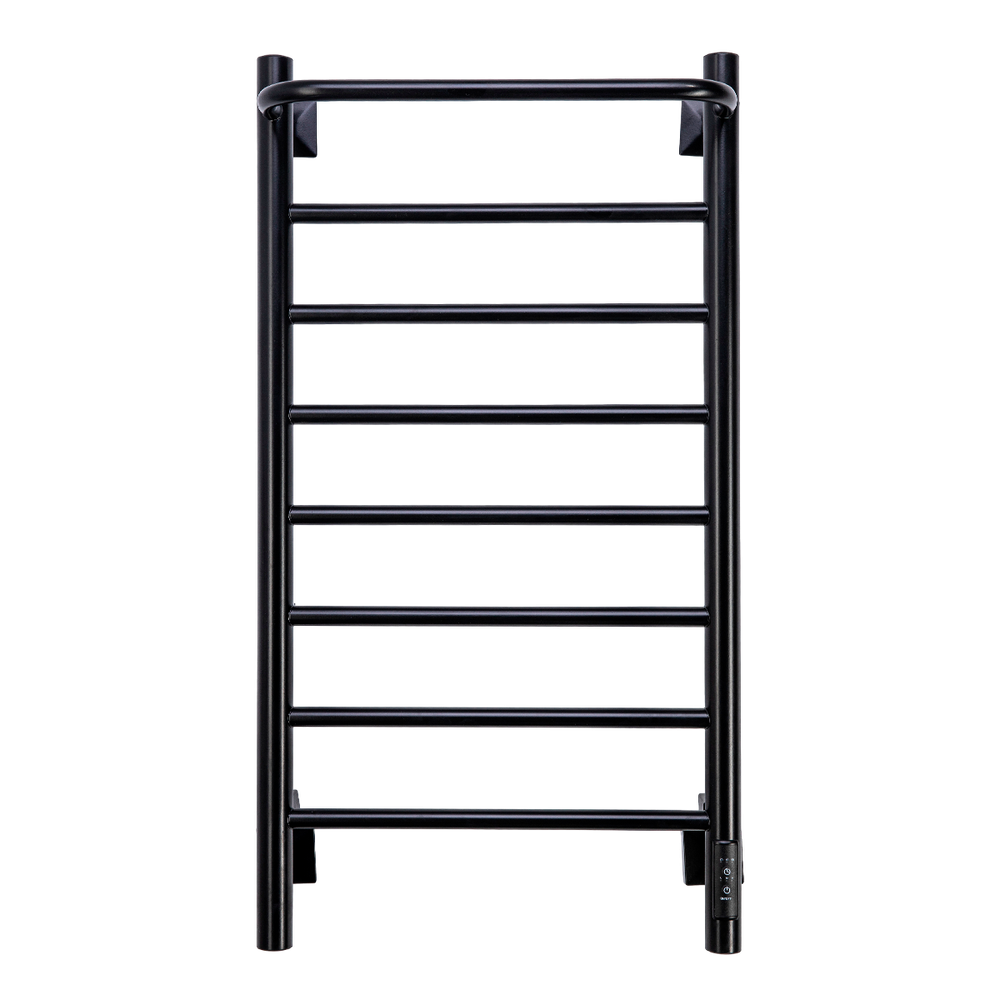 Полотенцесушитель электрический с/т Comfysan Capri EC-8 80/40 с полкой, черный, шт