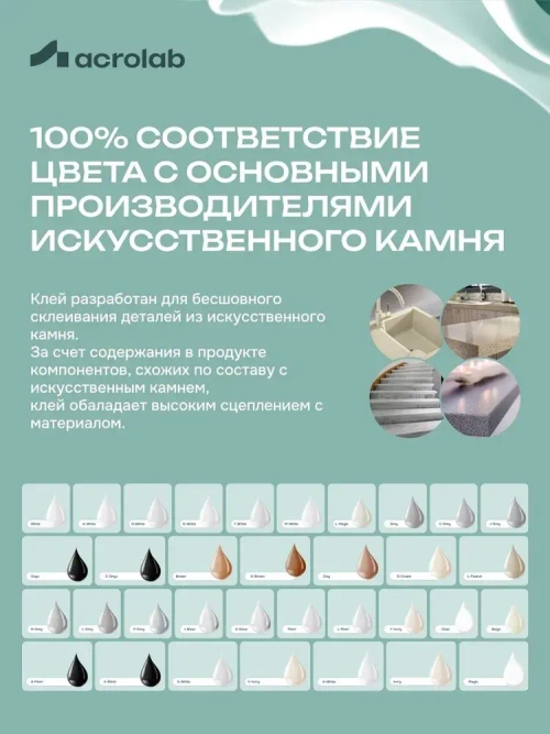 Acrolab Клей строительный 75 мл, 1 шт.