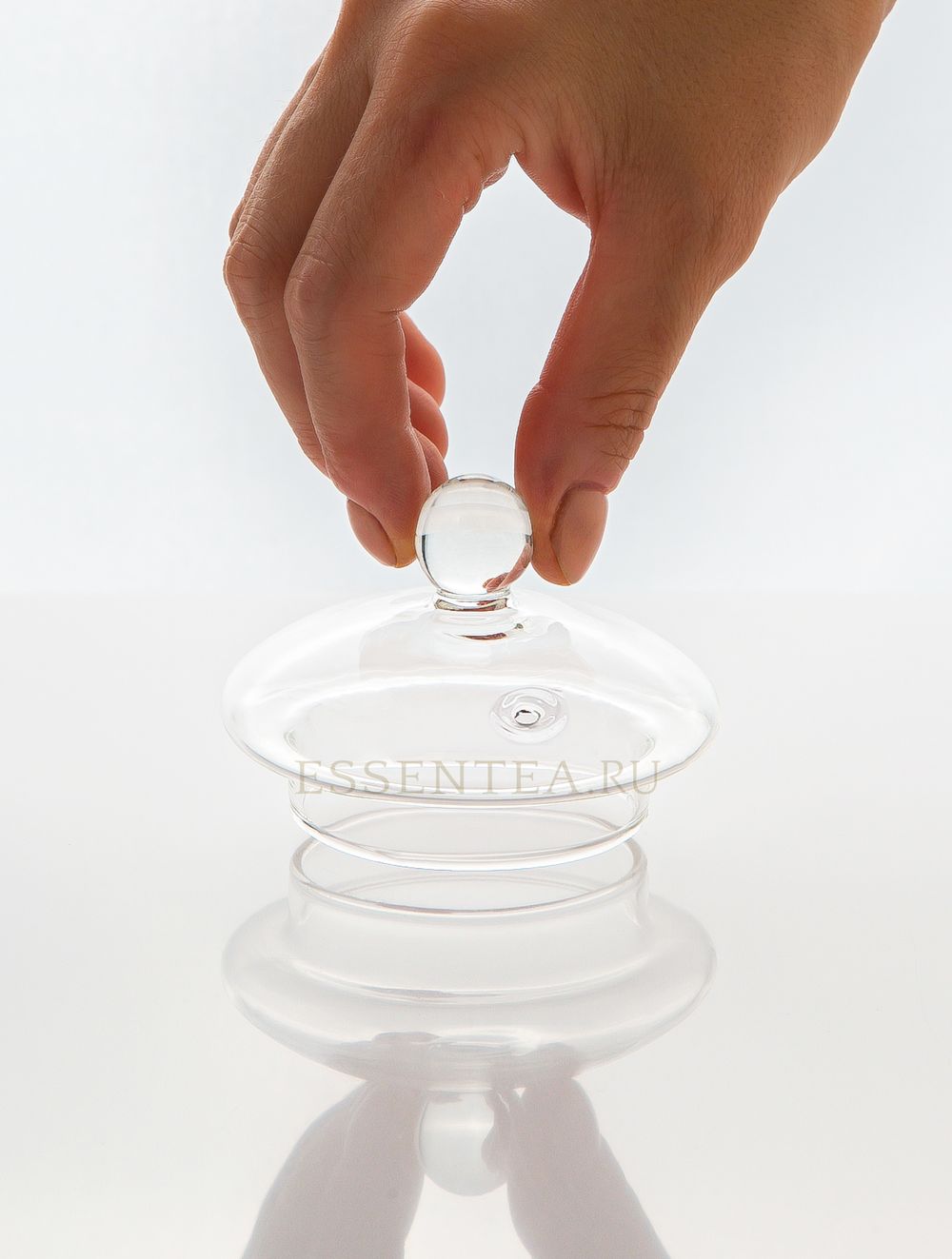 Крышка стеклянная для чайника 1000 мл/1200 мл (размер L ) серии "Танг пу"