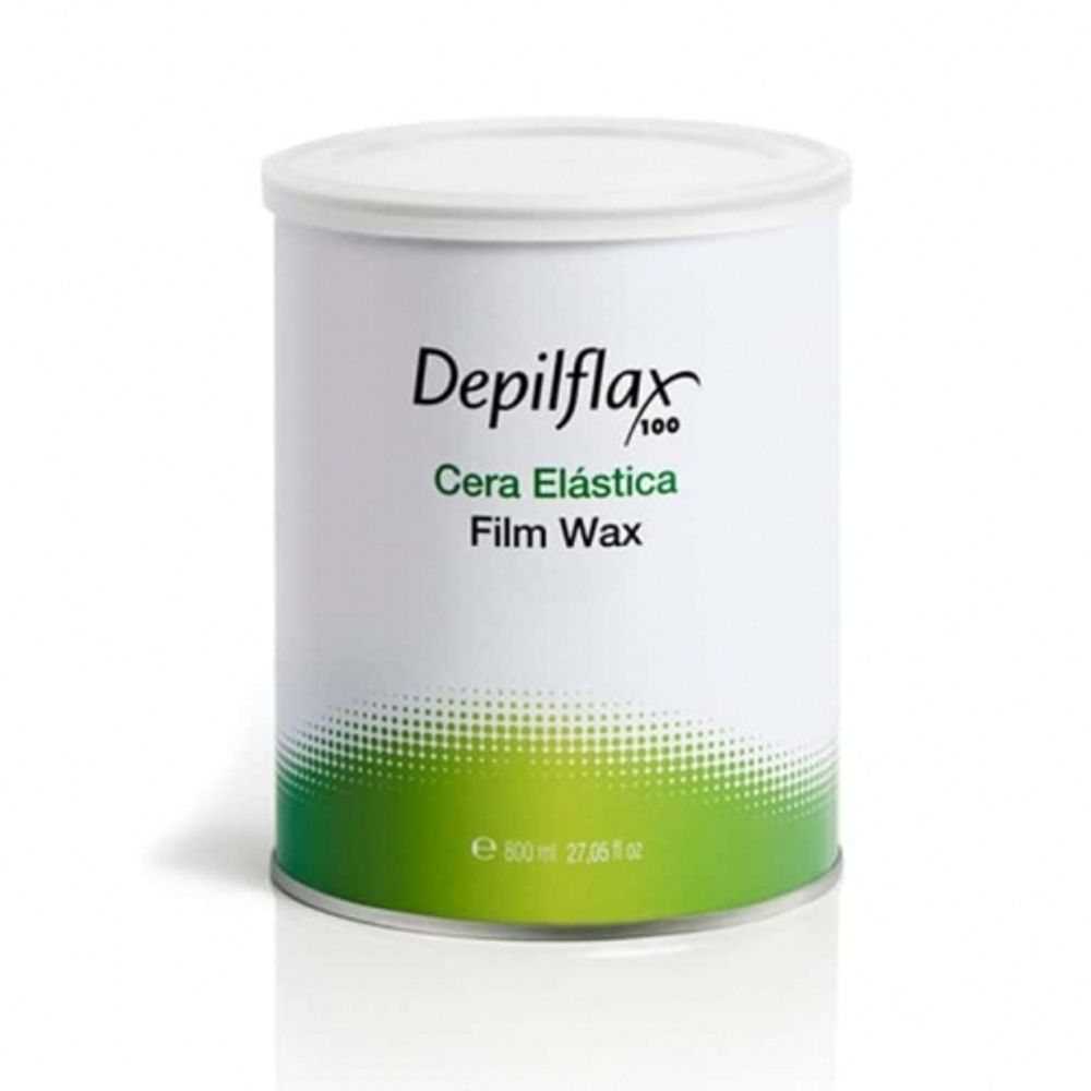 Воск в банке для депиляции - горячий, пленочный «Film Wax», Depilflax, 800 мл.