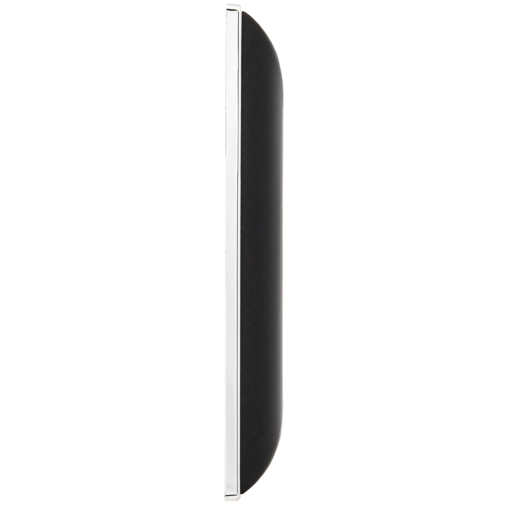 BRITE Рамка 1-местная РУ-1-Бр хром/черный IEK