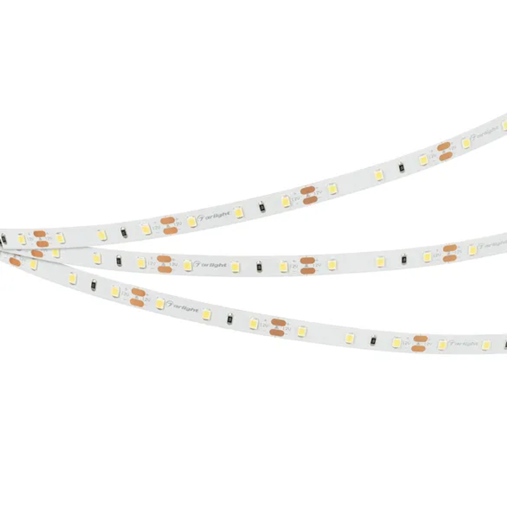 Светодиодная лента RT-A60-8mm 12V White6000 (2 W/m, IP20, 2835, 5m) (Arlight, -) 029752(2)