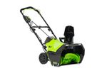 Аккумуляторный снегоуборщик Greenworks GD60PSTk5, 2602907UG,60v, 51 см, АКБ 5 А·ч и ЗУ