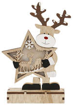 Украшение из дерева Лось 13,5х5х24,5см SYMZPA-4421134