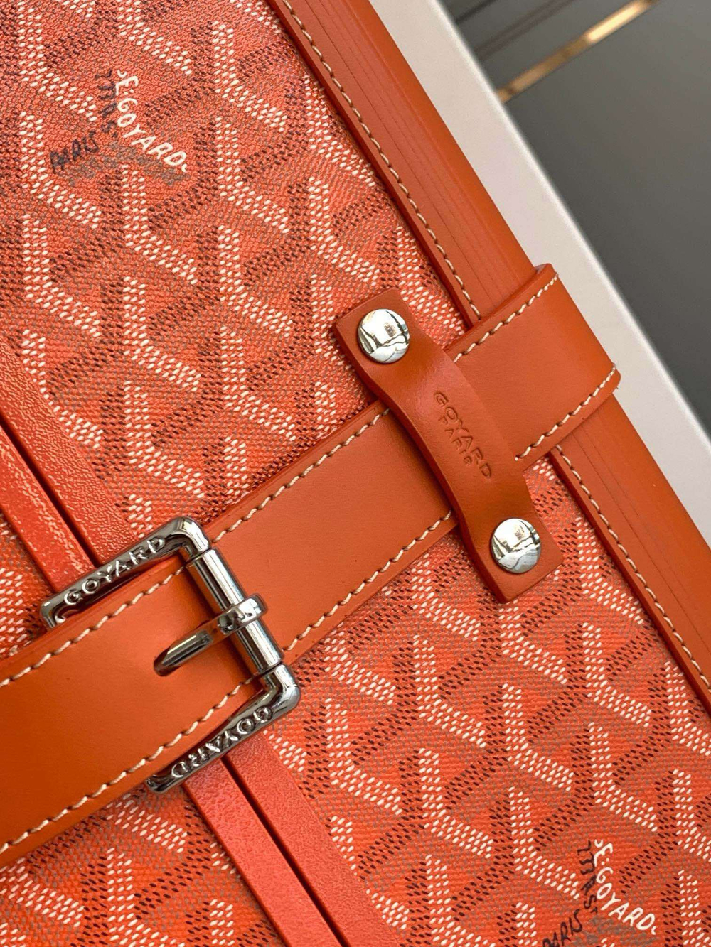 Goyard Bourget PM Trolley Case