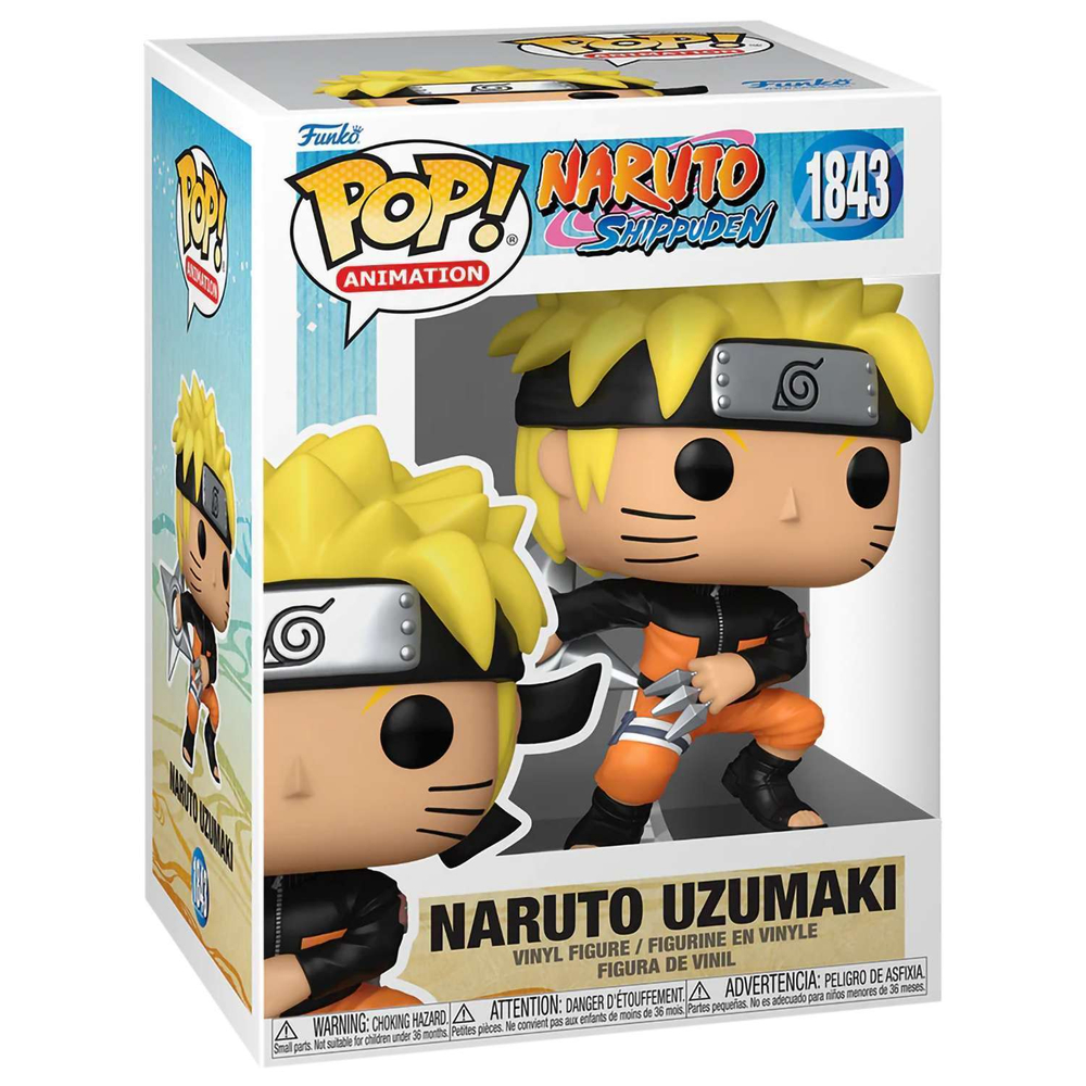 Фигурка Funko POP! Animation Naruto Shippuden Naruto Uzumaki w/Kunai&Shuriken (1843)83804
