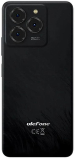 6.75" Смартфон ULEFONE Note 20 Pro Euroasia 4/256Gb,  IPS,  90Гц,  6000мAч,  черный