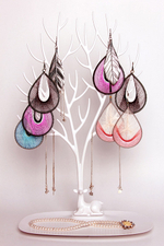 Дерево для украшений большое deer, белое