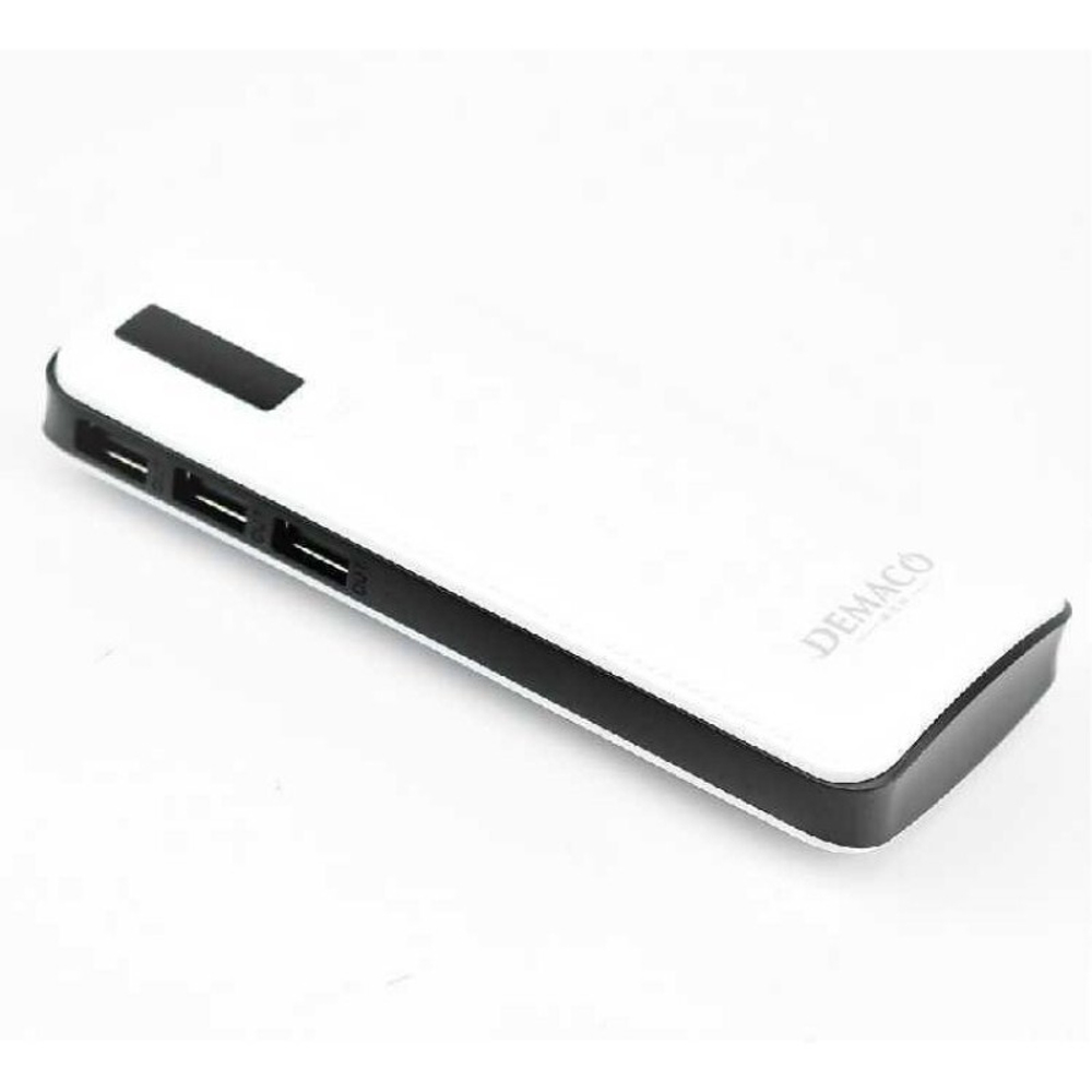 Power Bank 6000mAh, Demaco, белый