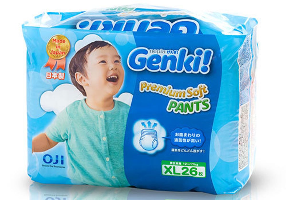 Подгузники-трусики GENKI (12-17кг) XL, 26шт