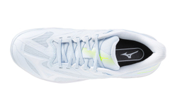 Женские Кроссовки теннисные Mizuno Wave Exceed Court CC - ice water/light yellow/anc