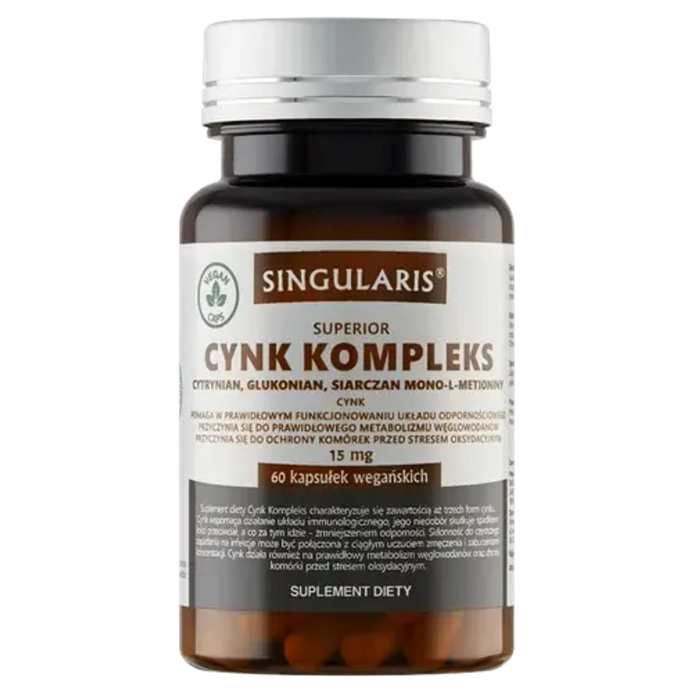 Singularis Superior Zinc Complex 15 мг - 60 капсул