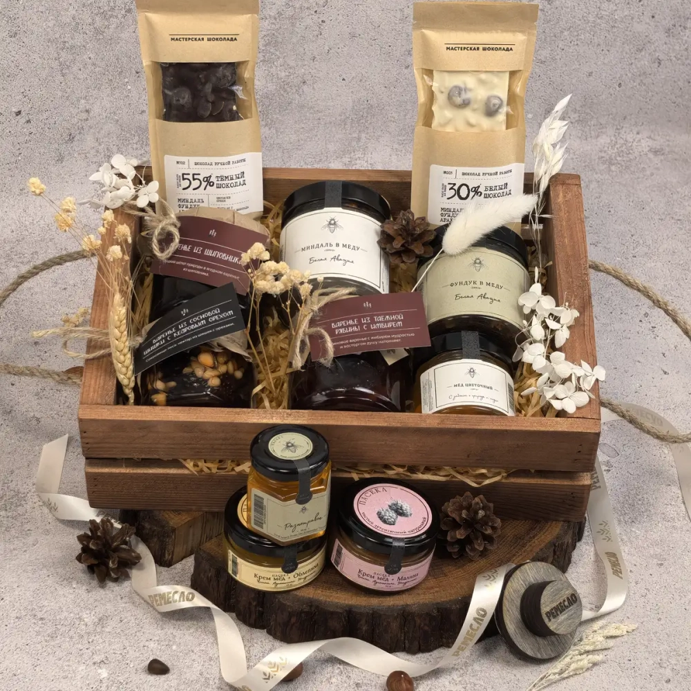 Подарочный ящик "Медовый ларец"