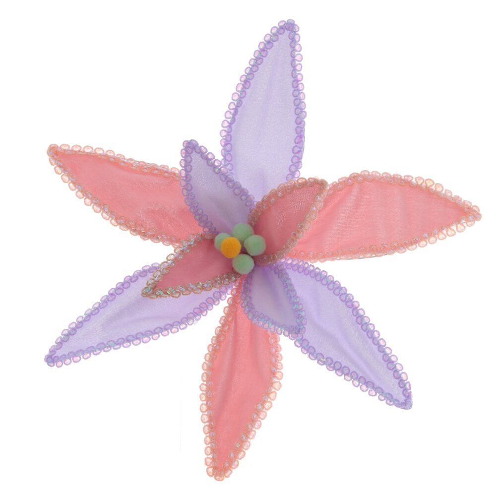 GAEM Цветок искусственный "Пуансеттия" (на клипсе), L35 W35 H17 см, 2в.