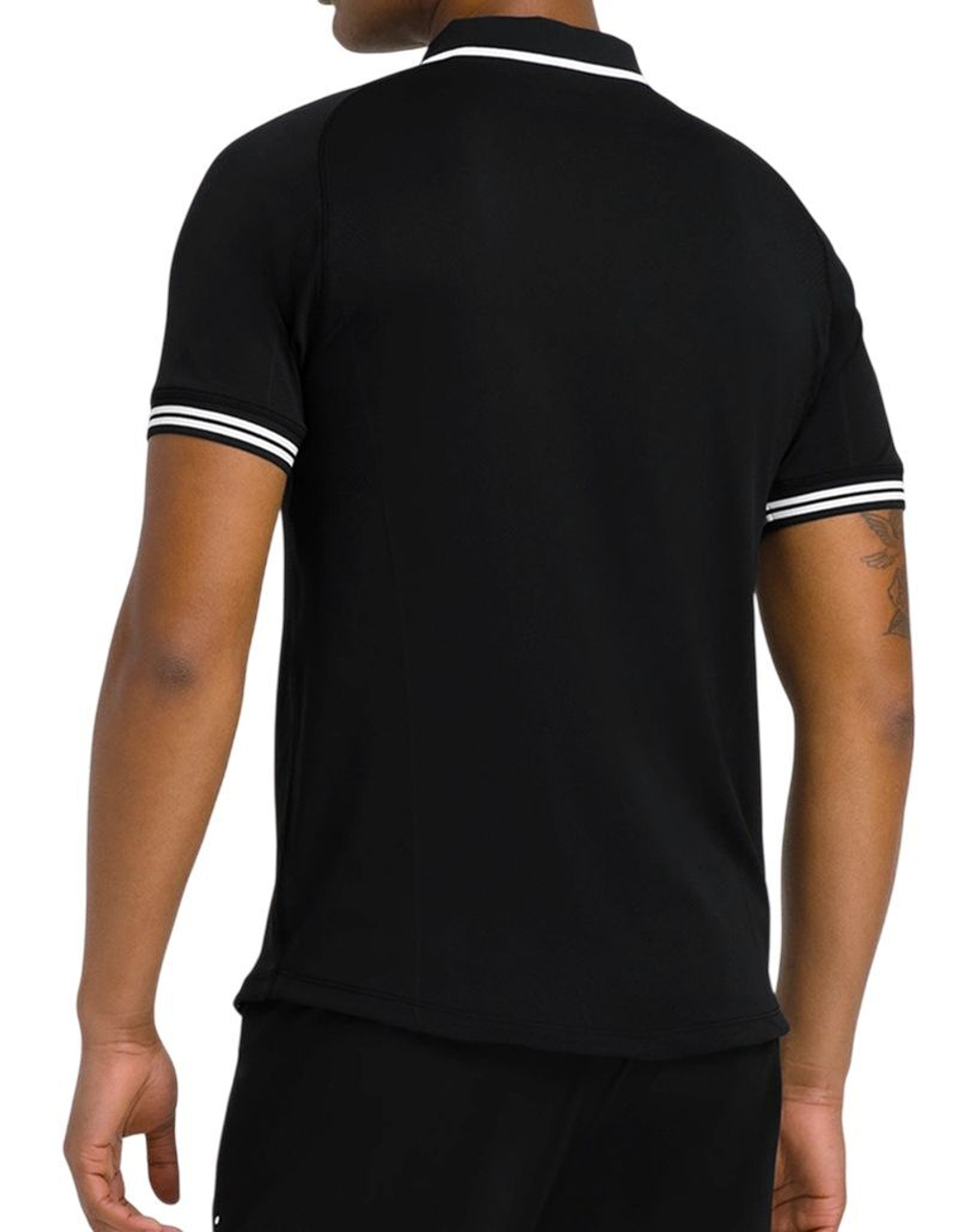 Мужское теннисное поло Wilson Players Seamless 2.0 - black