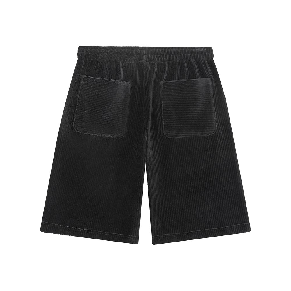 Шорты Ymkashix велюровые  черные