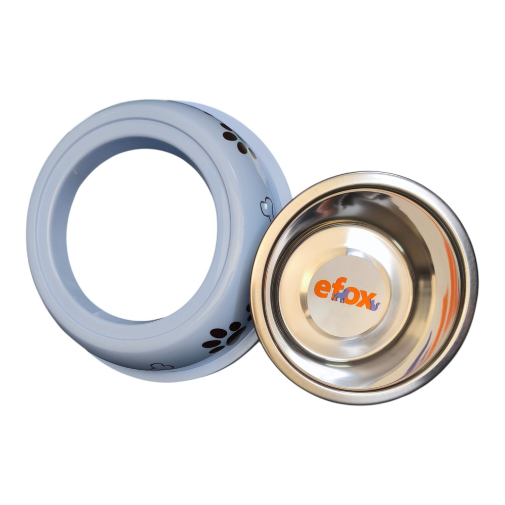 Набор "efox" для питомцев из пластика и нержавеющей стали, форма конус