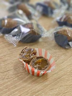 Капсульные конфеты с карамелью в бельгийском шоколаде