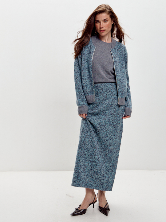 Кашемировый бомбер