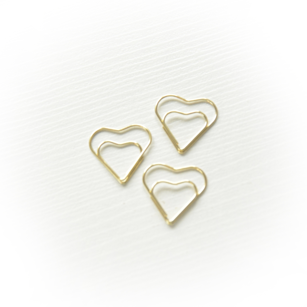 Скрепка фигурная "Сердце", 2,5 см