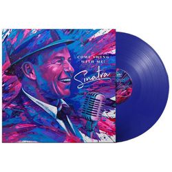 Frank Sinatra - Come Swing With Me! Coloured Blue Vinyl, LP. Новая запечатанная виниловая пластинка
