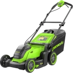 Газонокосилка аккумуляторная Greenworks GD40LM411 40В (без АКБ и ЗУ) нож 41 см, 2521007