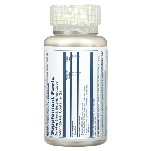 Solaray, Мультидофильный пробиотик, 20 млрд КОЕ, 50 растительных капсул