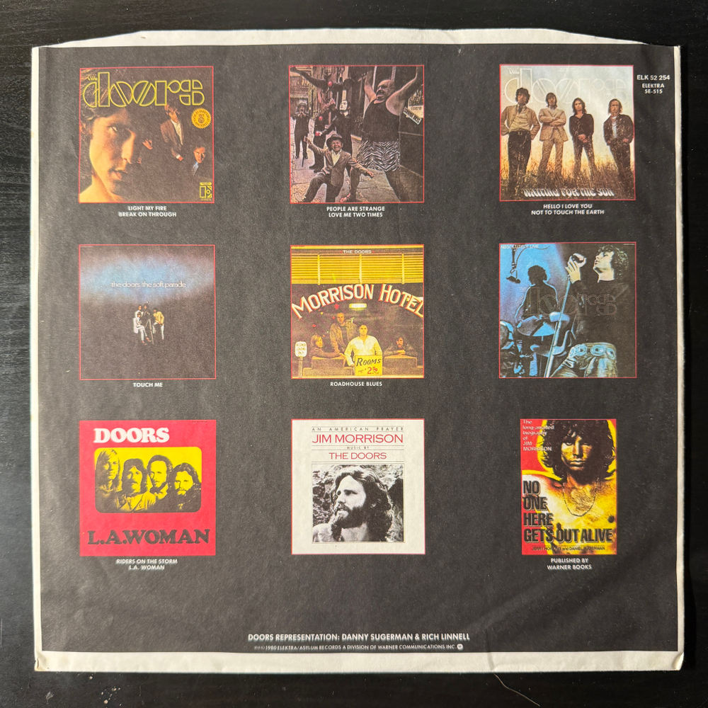 The Doors - Greatest Hits (Германия 1982г.)