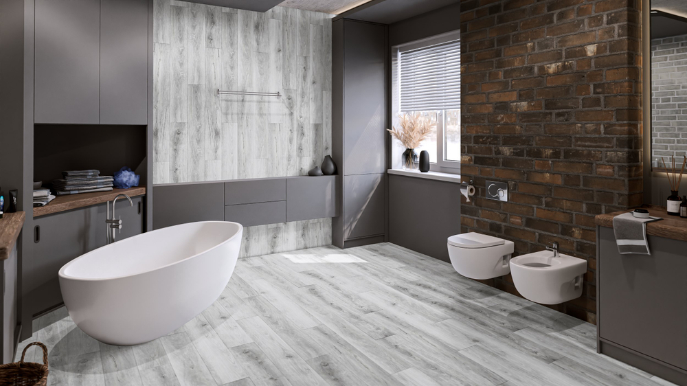 LVT-плитка Damy Floor 1536-2-LVT Дуб Альпийский