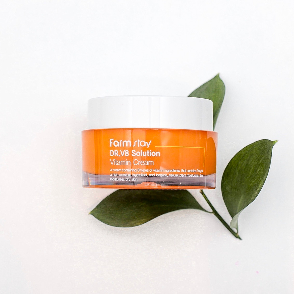 Крем для лица с витаминами FarmStay DR.V8 Solution Vitamin Cream, 50 мл.