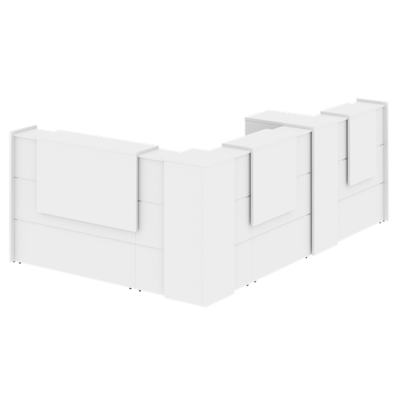 Onix Ресепшн O.R-K-30 Белый Бриллиант 2168*3151*1187