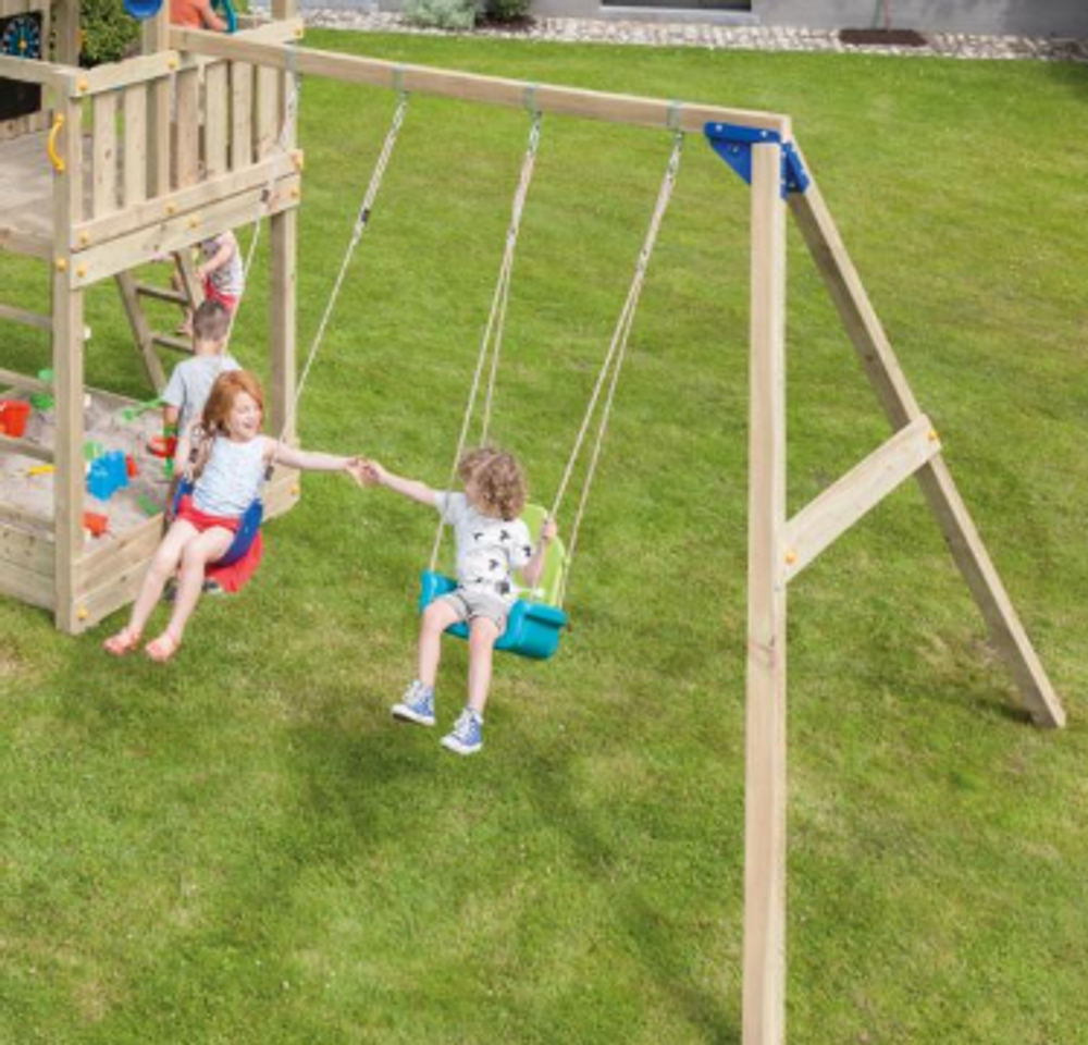 Качели кресло Капризун 3 в 1 красный жёлтый синий FPP-S027