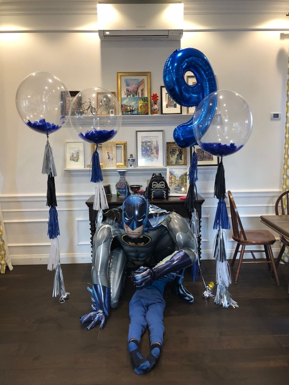 Набор шаров Супермен Бэтман