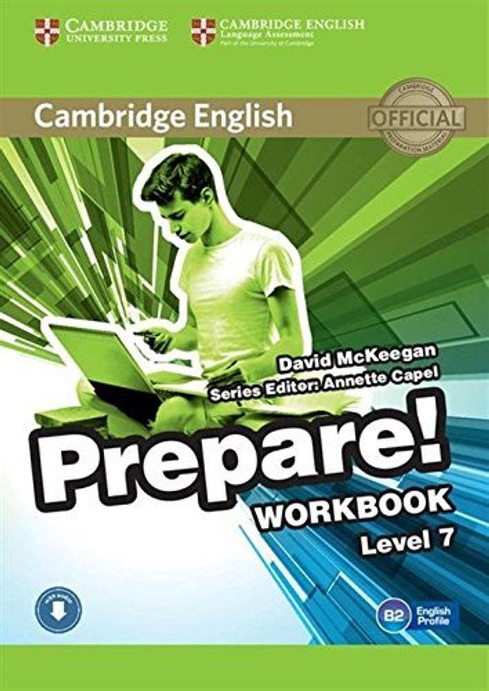 Cambridge English Prepare! Level 7 Workbook with Audio-online