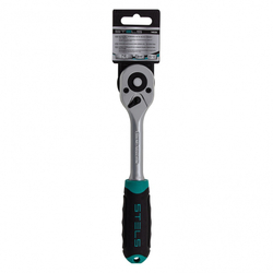 Ключ-трещотка 3/8, 72 зуба, с быстрым сбросом, CrV Stels