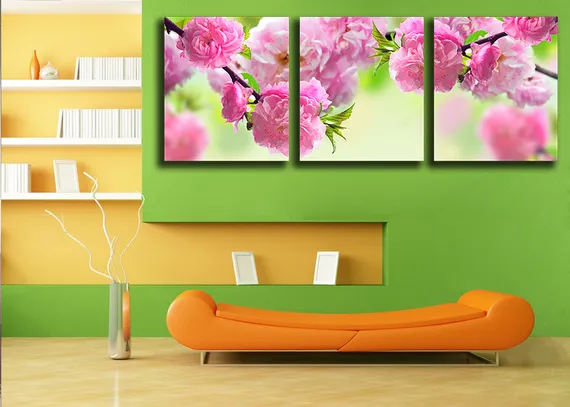 Модульная картина "Весенний цвет"