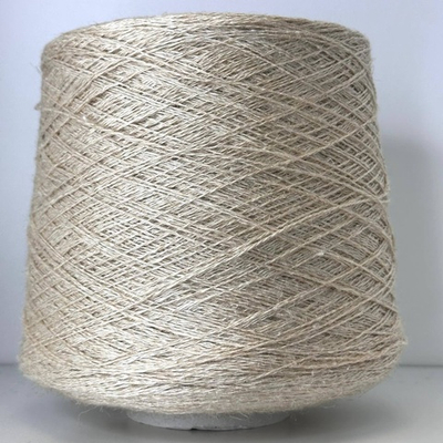 SHANT LINO - Luxury Selection by Ri.Go; 52% натуральный шёлк, 48% лён; 400м/100гр, (2/8); col.3311, цвет: натуральный, не окрашенный бежевый, кремовый; S503