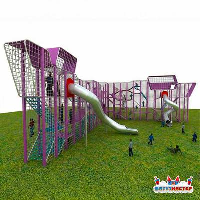 Плоский угловой комплекс «Космическая станция», 16,8×15,6×6 м