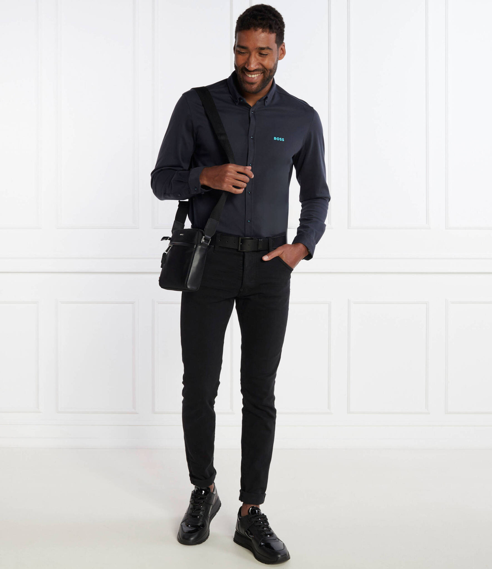 Рубашка B_Motion_L BOSS GREEN - темно-синий(50509742)