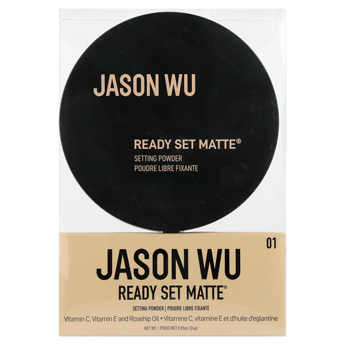 Jason Wu, Redy Set Matte®, фиксированная пудра, оттенок 1 «полупрозрачный банан», 24 г (0,85 унции)