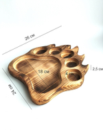 Доска деревянная для подачи сервировочная
