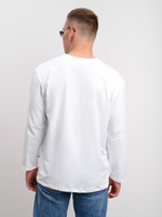 Лонгслив мужской белый
