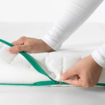 Матрас для раздвижной кровати - NATTSMYG IKEA/ НАТТСМИГ ИКЕА, 80х200 см, белый