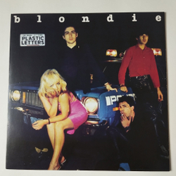Винтажная виниловая пластинка LP Blondie Plastic Letters (EU 2015)