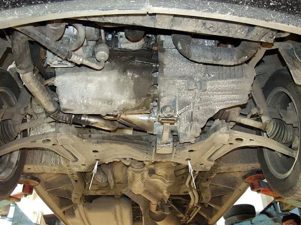 Защита картера и КПП Sheriff для Volkswagen Sharan I 1995-2010 арт.26.0170