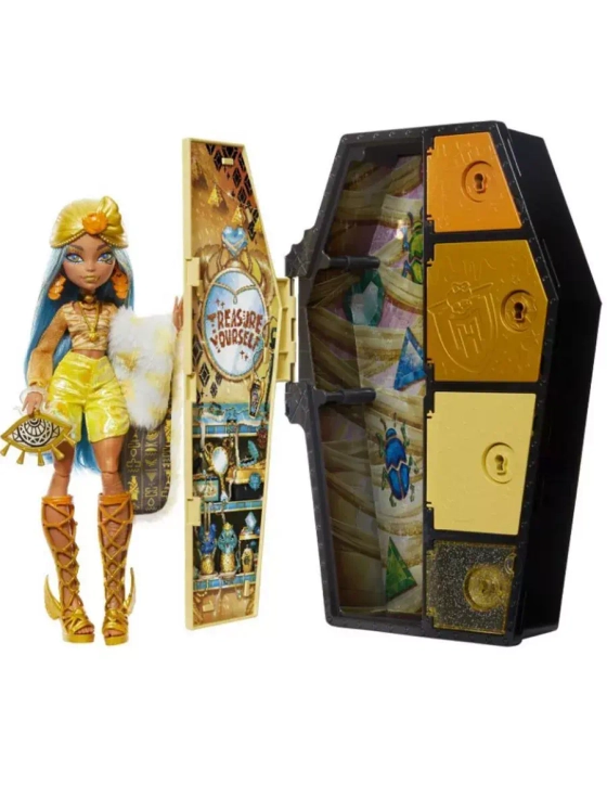 Кукла Монстер Хай Skulltimate Secrets 2 Клео де Нил HNF76