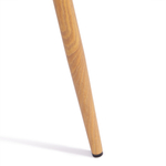 Стул BREEZE (mod. 4724) Велюр/металл , 44 х 53 х 87 см, Light beige (светло-бежевый) HLR1 / натуральный